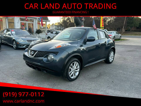2012 Nissan JUKE for sale at CAR LAND  AUTO TRADING in Raleigh NC