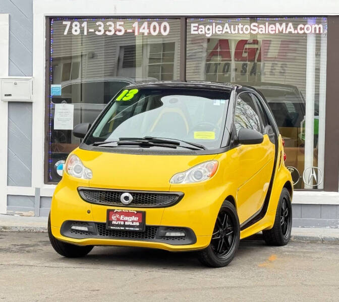 Used 2013 smart fortwo passion with VIN WMEEJ3BA4DK723310 for sale in Holbrook, MA