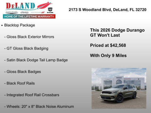 2026 Dodge Durango GT