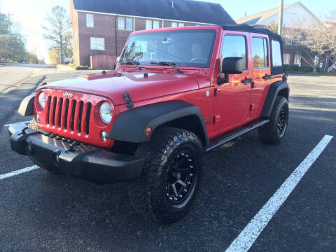 2015 Jeep Wrangler Unlimited for sale at DEALS ON WHEELS in Moulton AL