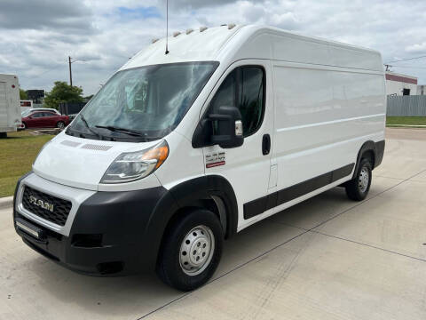 2019 RAM ProMaster for sale at ARLINGTON AUTO SALES in Grand Prairie TX