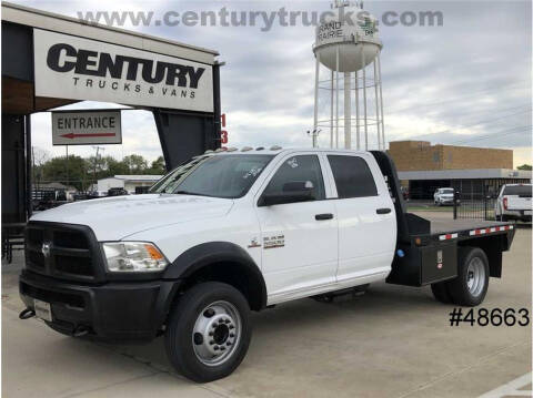 2018 RAM 5500 for sale at CENTURY TRUCKS & VANS in Grand Prairie TX