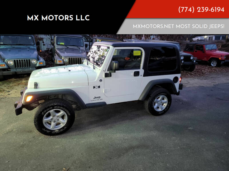 2006 Jeep Wrangler for sale at MX Motors LLC in Ashland MA
