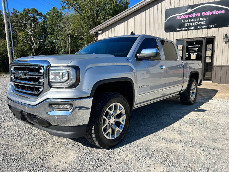 2018 GMC Sierra 1500 for sale at AUTOMOTIVE SOLUTIONS in Parsons TN