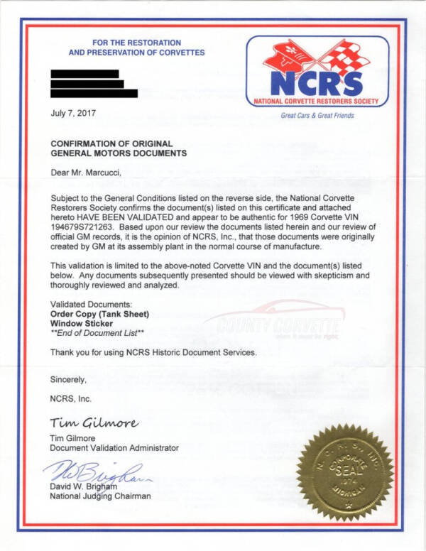 1969 Chevrolet Corvette