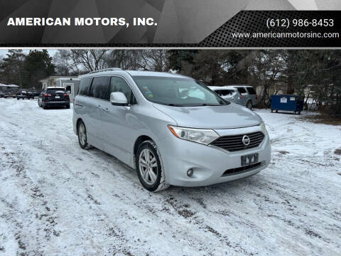 2011 Nissan Quest for sale at AMERICAN MOTORS, INC. in Farmington MN