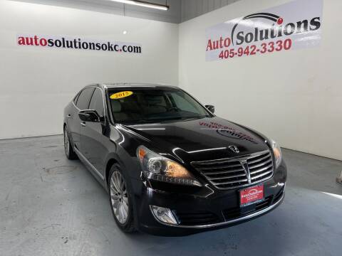 2015 Hyundai Equus for sale at Auto Solutions in Warr Acres OK