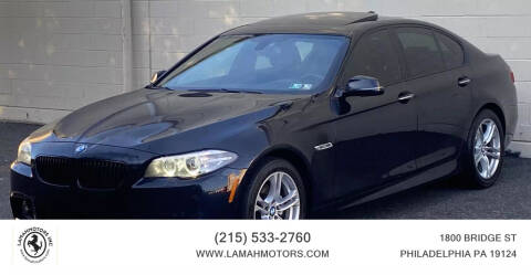2014 BMW 5 Series for sale at LAMAH MOTORS INC in Philadelphia PA