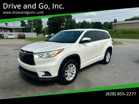 2014 Toyota Highlander for sale at Drive and Go, Inc. in Hickory NC