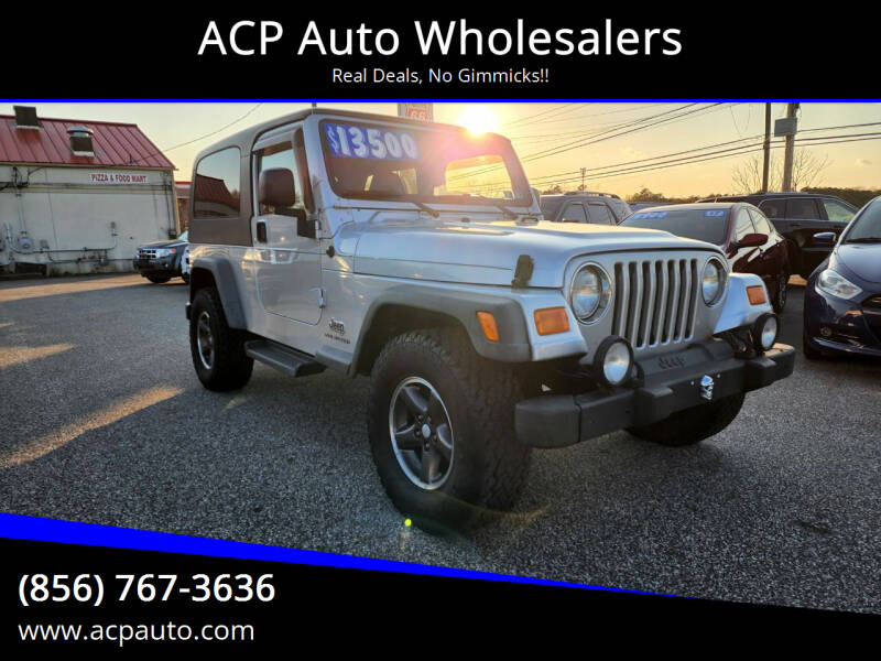 2004 Jeep Wrangler for sale at ACP Auto Wholesalers in Berlin NJ