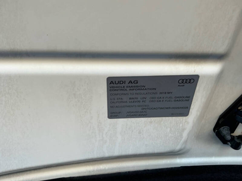 2018 Audi A6 2.0T quattro Premium Plus