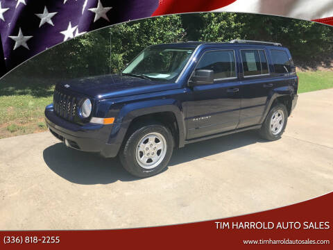 2014 Jeep Patriot for sale at Tim Harrold Auto Sales in Wilkesboro NC