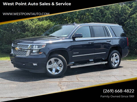 2018 Chevrolet Tahoe for sale at West Point Auto Sales & Service in Mattawan MI