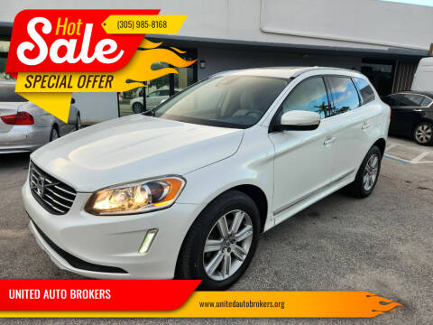 2017 Volvo XC60 for sale at UNITED AUTO BROKERS in Hollywood FL