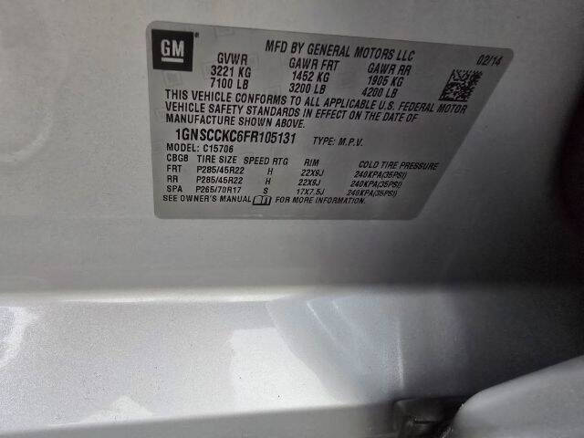 2015 Chevrolet Tahoe LTZ