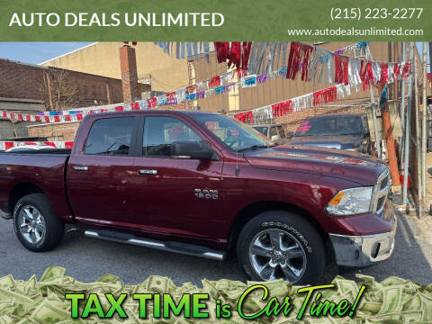 2018 RAM 1500 for sale at AUTO DEALS UNLIMITED in Philadelphia PA