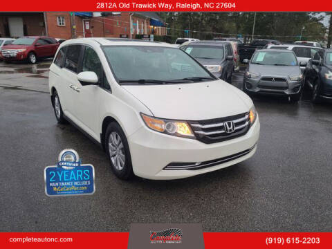 2015 Honda Odyssey for sale at Complete Auto Center , Inc in Raleigh NC