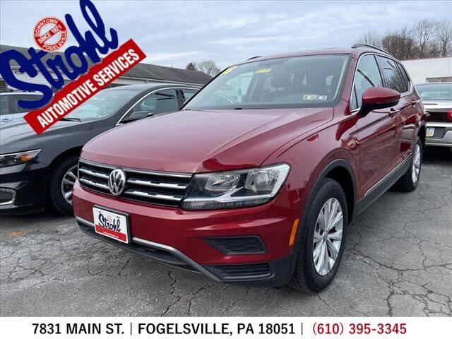 2018 Volkswagen Tiguan for sale at Strohl Automotive Services in Fogelsville PA