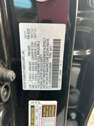 2017 Honda CR-V EX-L w/Navi