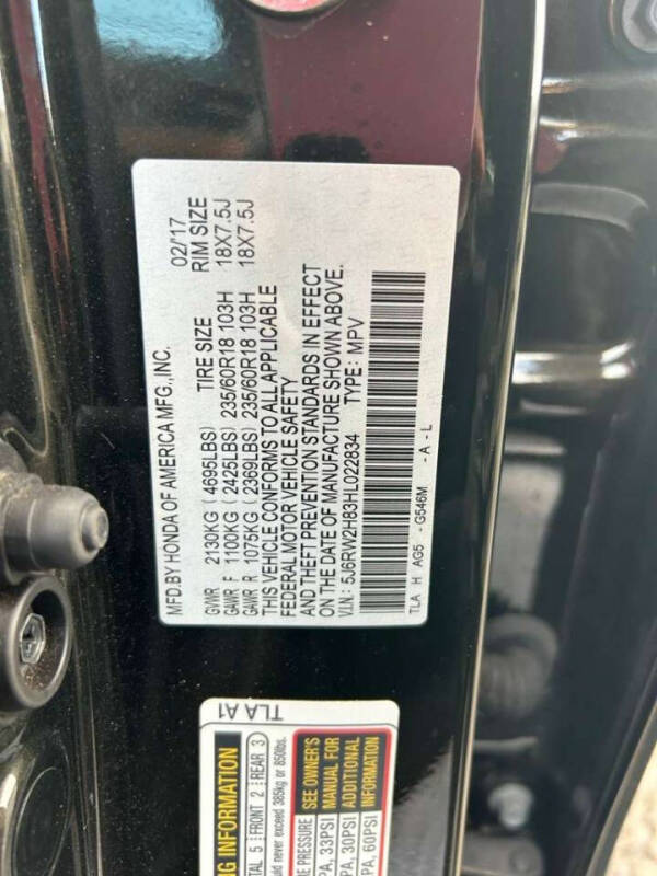 2017 Honda CR-V EX-L w/Navi