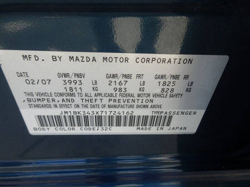 2007 Mazda MAZDA3 s Sport