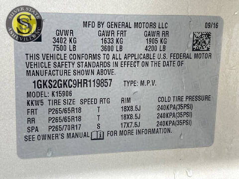 2017 GMC Yukon XL SLT