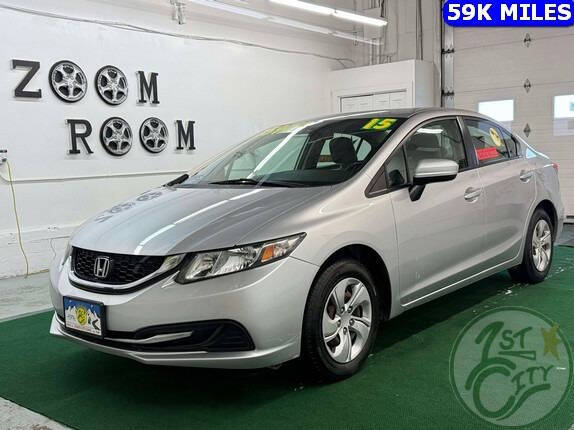 2015 Honda Civic for sale at First City Cars and Trucks - Rochester Lot in Rochester NH