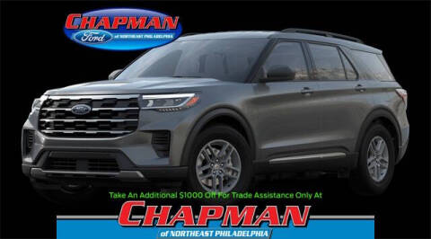 2025 Ford Explorer for sale at CHAPMAN FORD NORTHEAST PHILADELPHIA in Philadelphia PA