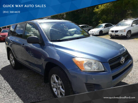 2011 Toyota RAV4 for sale at QUICK WAY AUTO SALES in Bradford PA