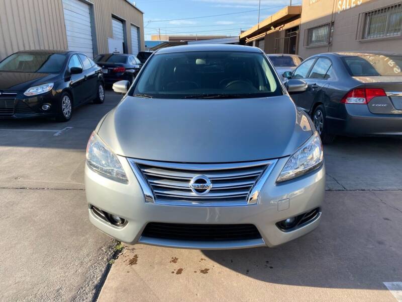 2014 Nissan Sentra for sale at CONTRACT AUTOMOTIVE in Las Vegas NV