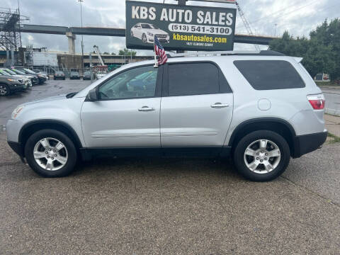 2010 GMC Acadia for sale at KBS Auto Sales in Cincinnati OH