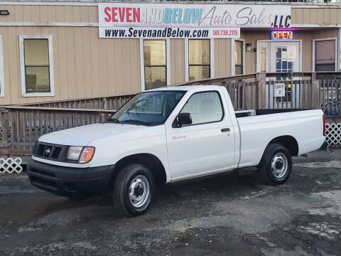 1998 Nissan Frontier for sale at Seven and Below Auto Sales, LLC in Rockville MD