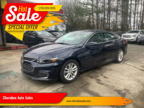 2016 Chevrolet Malibu for sale at Cherokee Auto Sales in Acworth GA