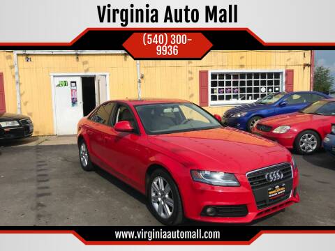 2009 Audi A4 for sale at Virginia Auto Mall in Woodford VA