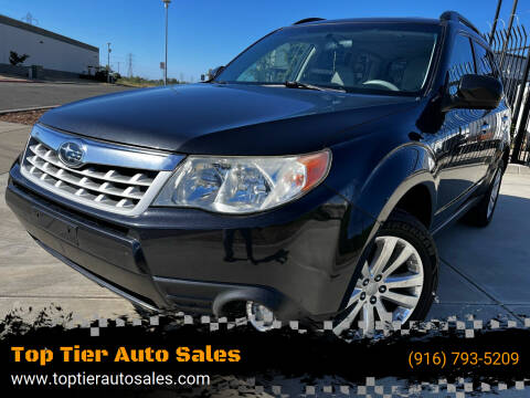 2013 Subaru Forester for sale at Top Tier Auto Sales in Sacramento CA