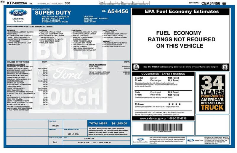 2012 Ford F-250 Super Duty