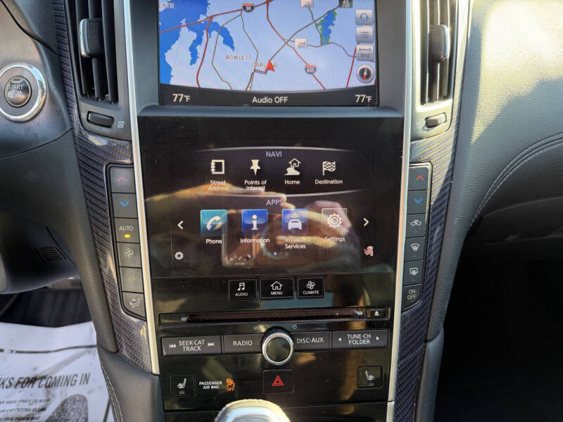 2017 Infiniti Q60 Red Sport 400