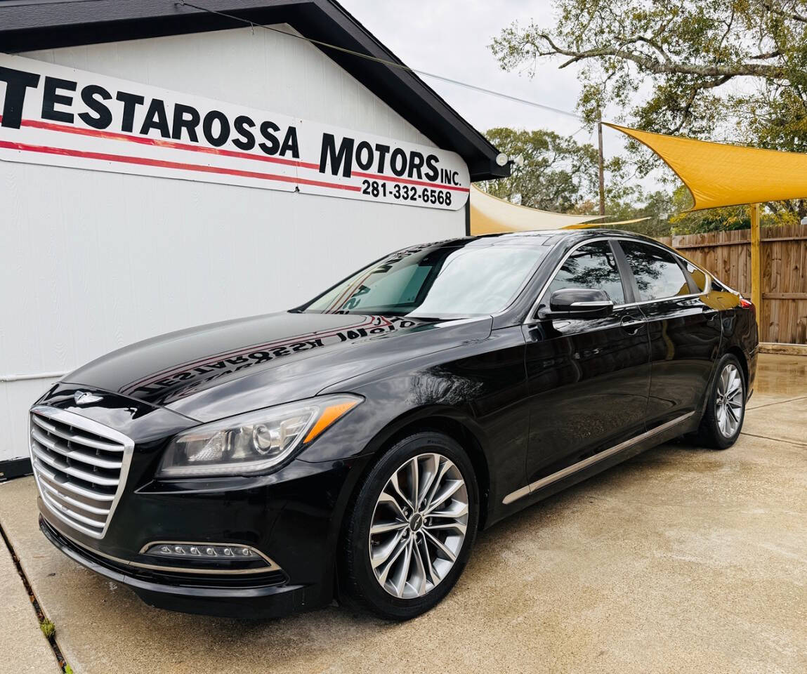 2016 Hyundai Genesis for sale at Testarossa Motors in League City, TX