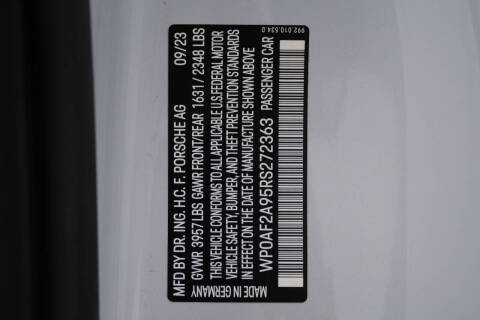 2024 Porsche 911 GT3 RS