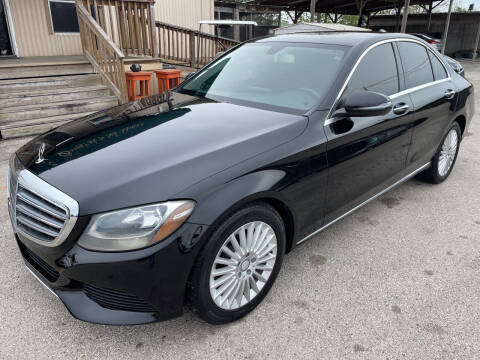 2016 Mercedes-Benz C-Class for sale at OASIS PARK & SELL in Spring TX