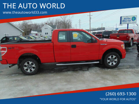 2013 Ford F-150 for sale at THE AUTO WORLD in Churubusco IN
