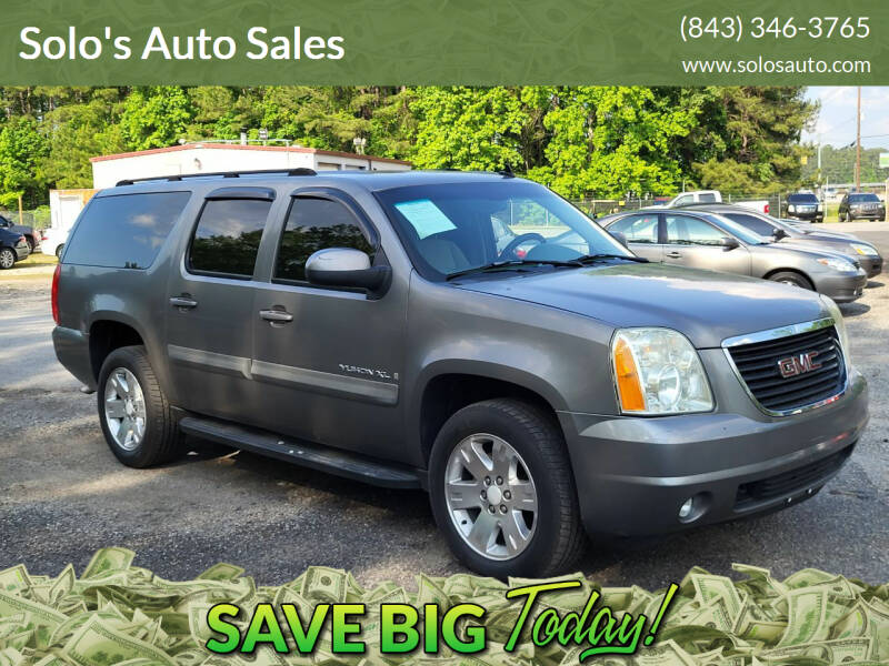 2007 GMC Yukon XL for sale at Solo's Auto Sales in Timmonsville SC