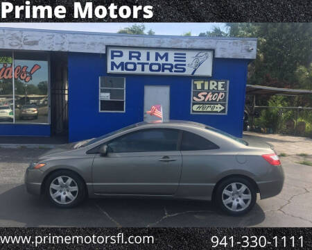 2008 Honda Civic for sale at Prime Motors in Sarasota FL