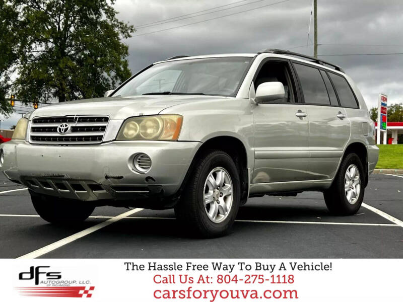 2003 Toyota Highlander for sale in Richmond, VA