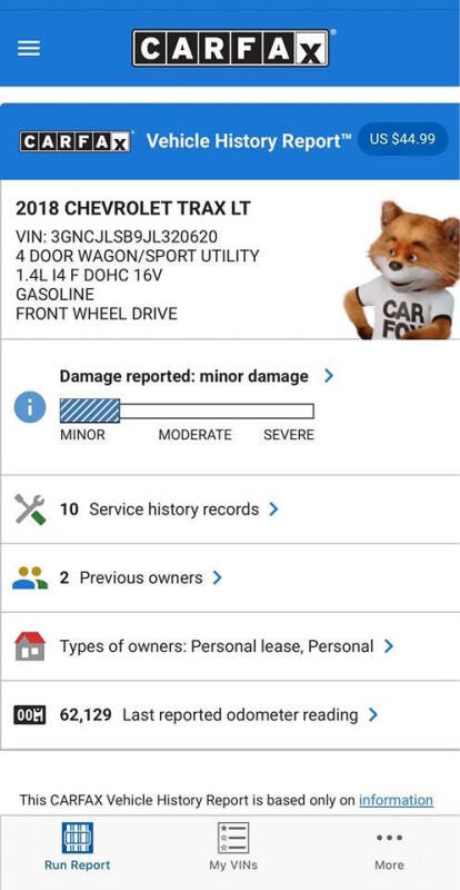 2018 Chevrolet Trax LT