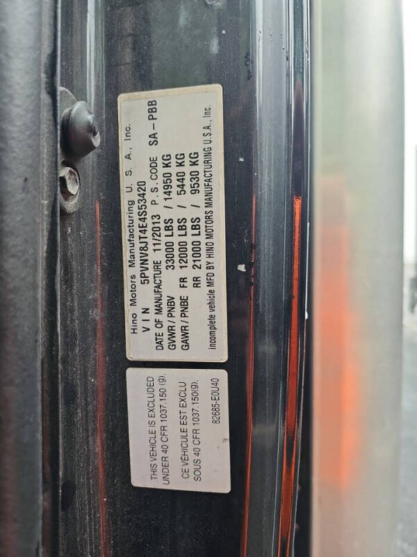 2014 Hino 338