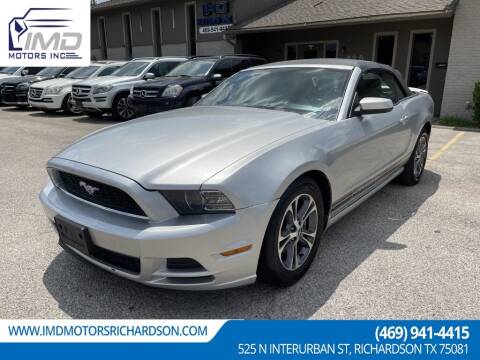 2014 Ford Mustang for sale at IMD Motors in Richardson TX