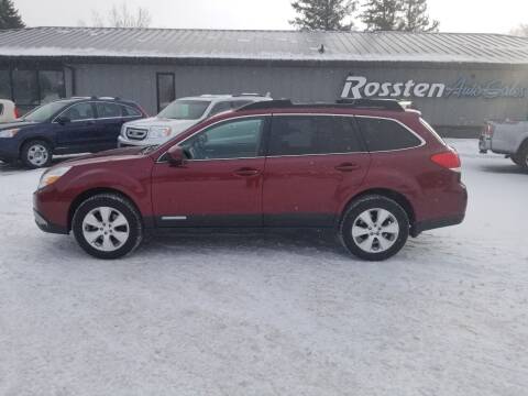 2011 Subaru Outback for sale at ROSSTEN AUTO SALES in Grand Forks ND