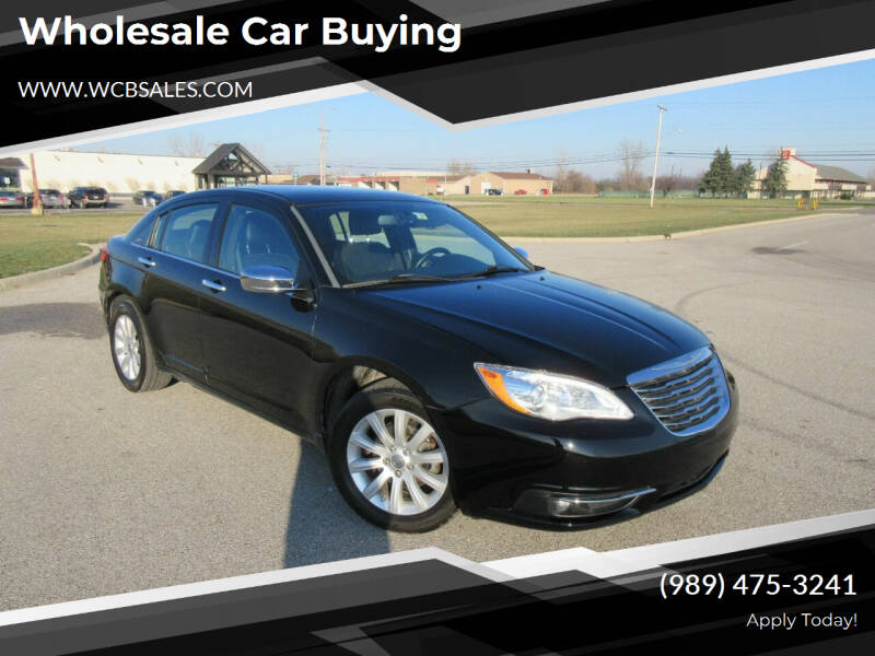 2014 Chrysler 200 for sale at Wholesale Car Buying in Saginaw MI