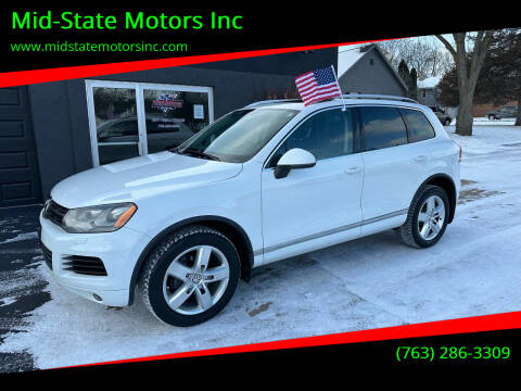 2013 Volkswagen Touareg for sale at Mid-State Motors Inc in Rockford MN